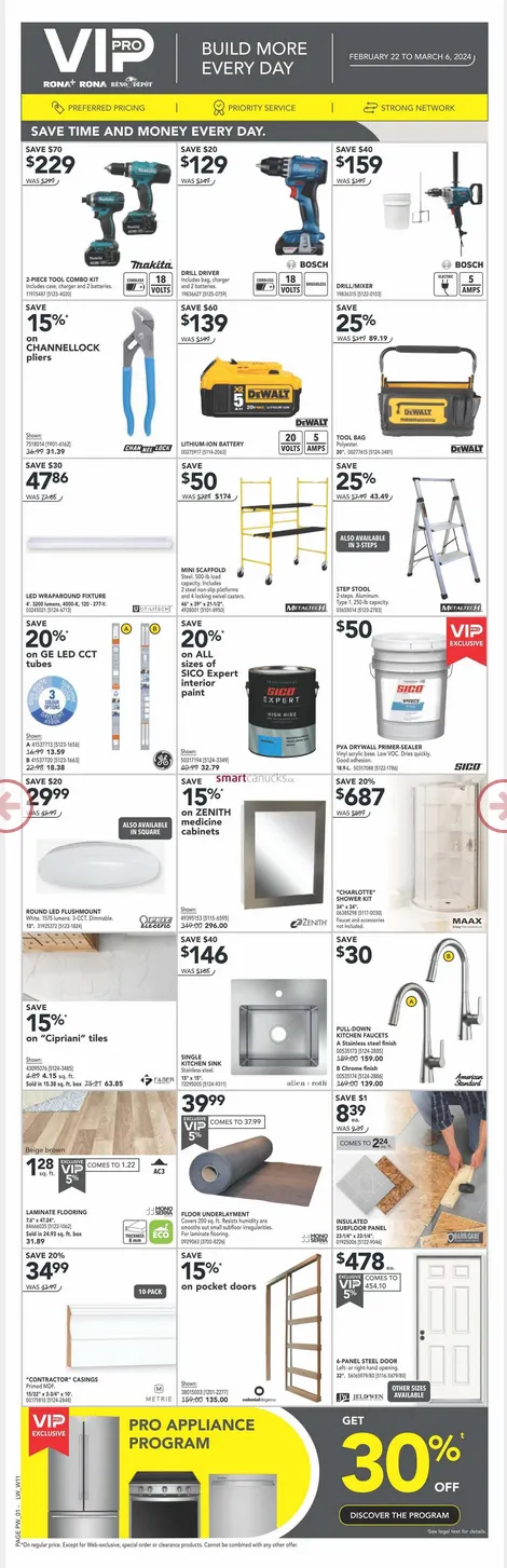 Lowe's Sales from February 22 to March 6 2026 - flyer page 8