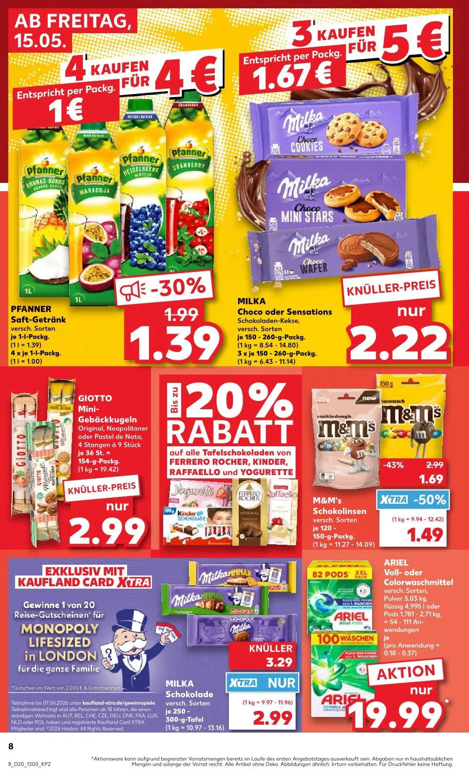  Kaufland Prospekte  von 15. Mai bis 20. Mai 2026 - Prospekt seite 8