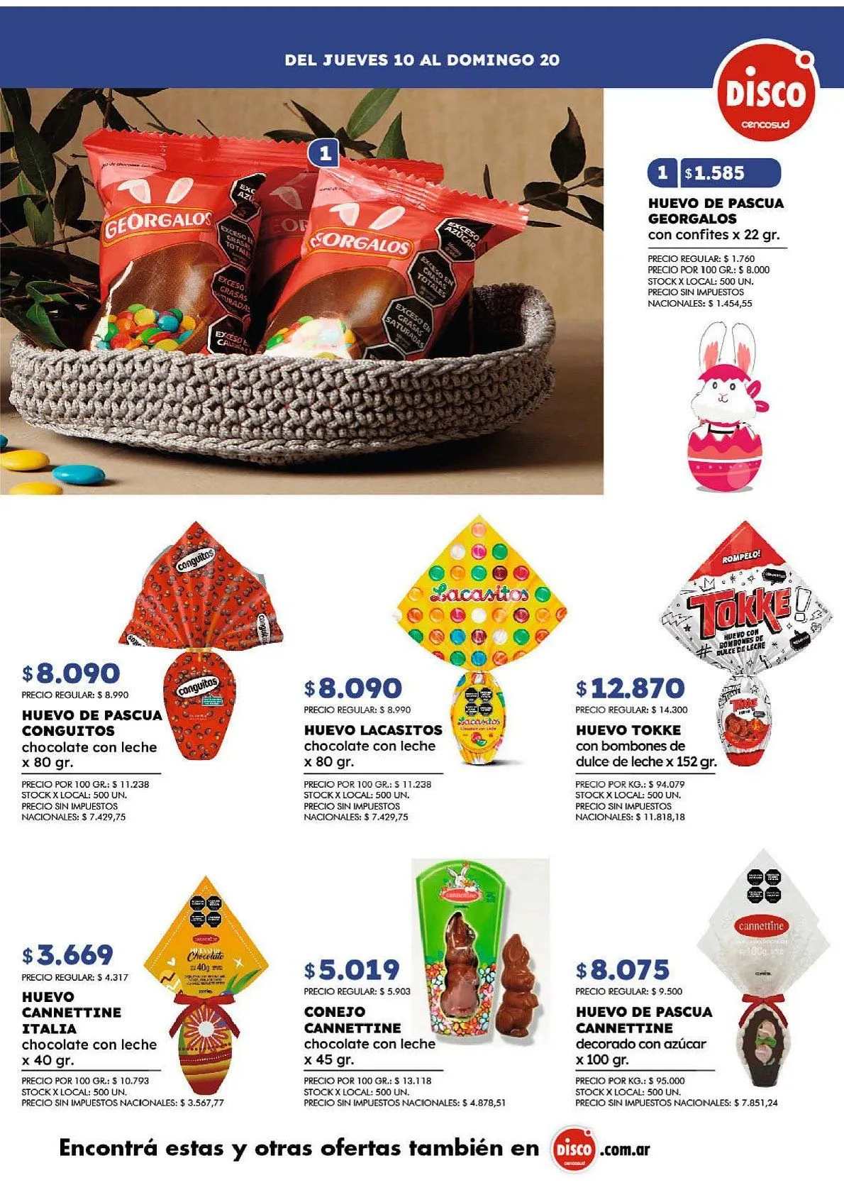 Ofertas de Disco Ofertas 15 de abril al 20 de abril 2025 - Página 8 del catálogo