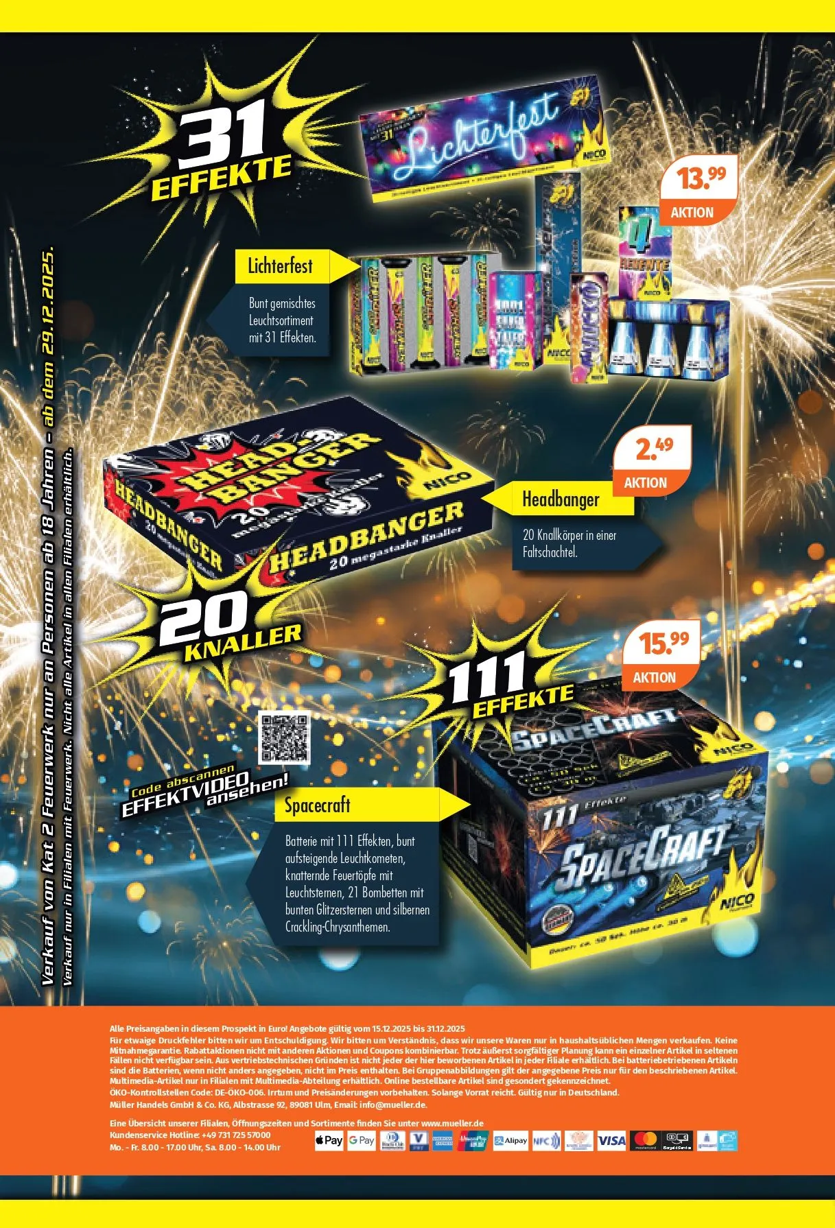 Müller Angebote von 15. Dezember bis 31. Dezember 2025 - Prospekt seite 8