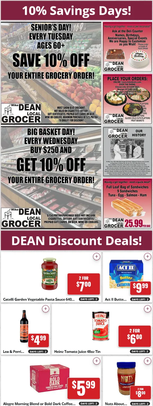 Mike Dean's Super Food Sales from December 23 to December 31 2025 - flyer page 8
