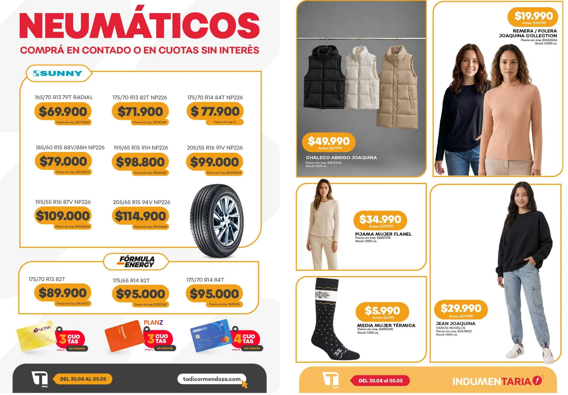 Ofertas de Ofertas Supermercados Tadicor  30 de abril al 5 de mayo 2026 - Página 8 del catálogo