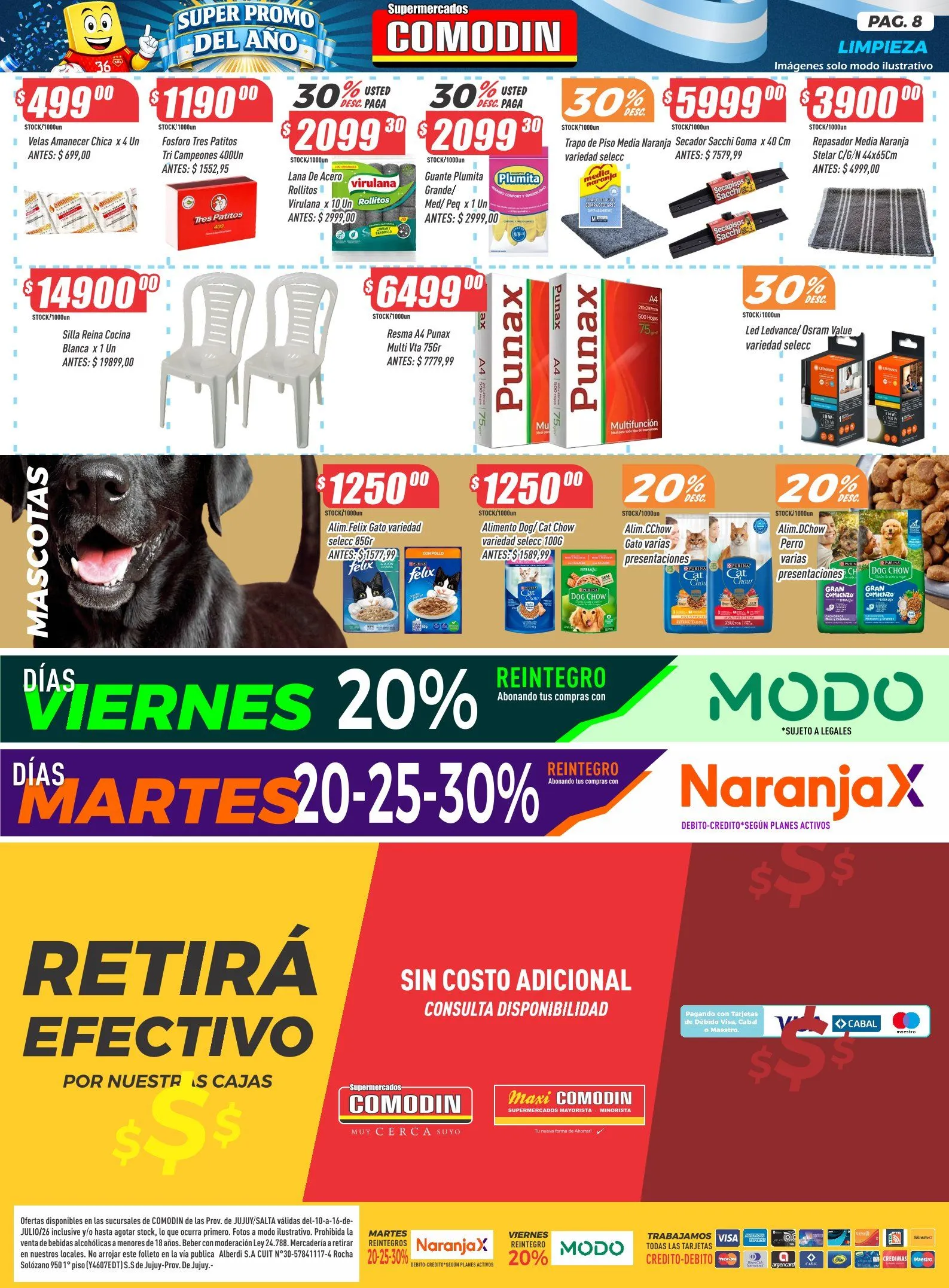 Ofertas de Ofertas Supermercados Comodín 10 de julio al 16 de julio 2026 - Página 8 del catálogo
