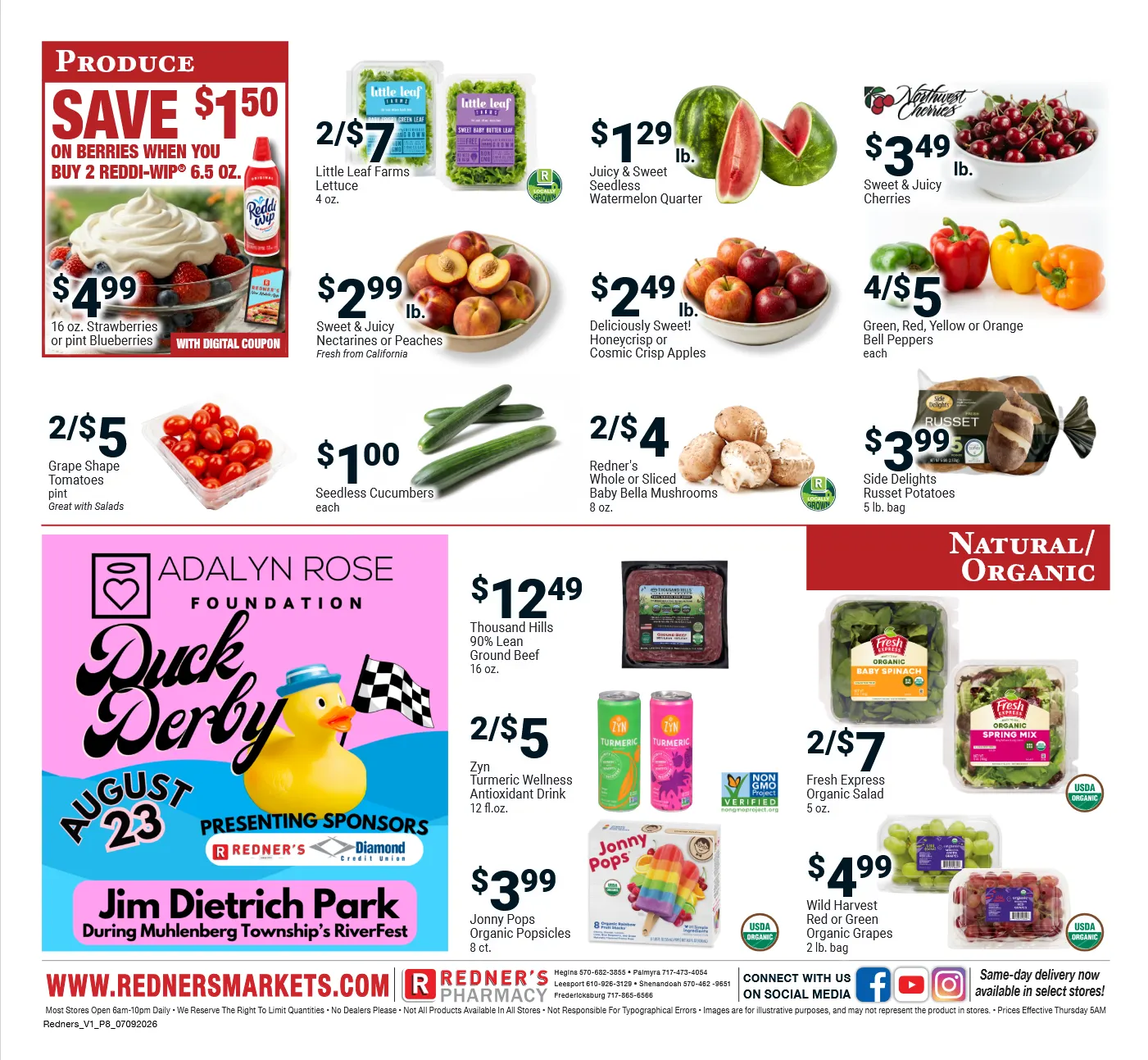 Weekly ad Redner's Market Sales from July 9 to July 15 2026 - Page 8