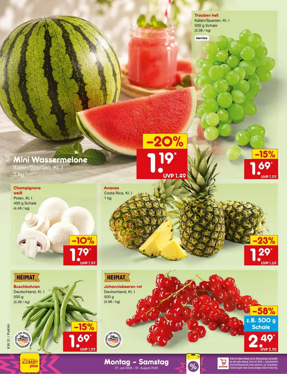 Netto Marken-Discount folders van 27 juli tot 1 augustus 2026 - Folder pagina 8