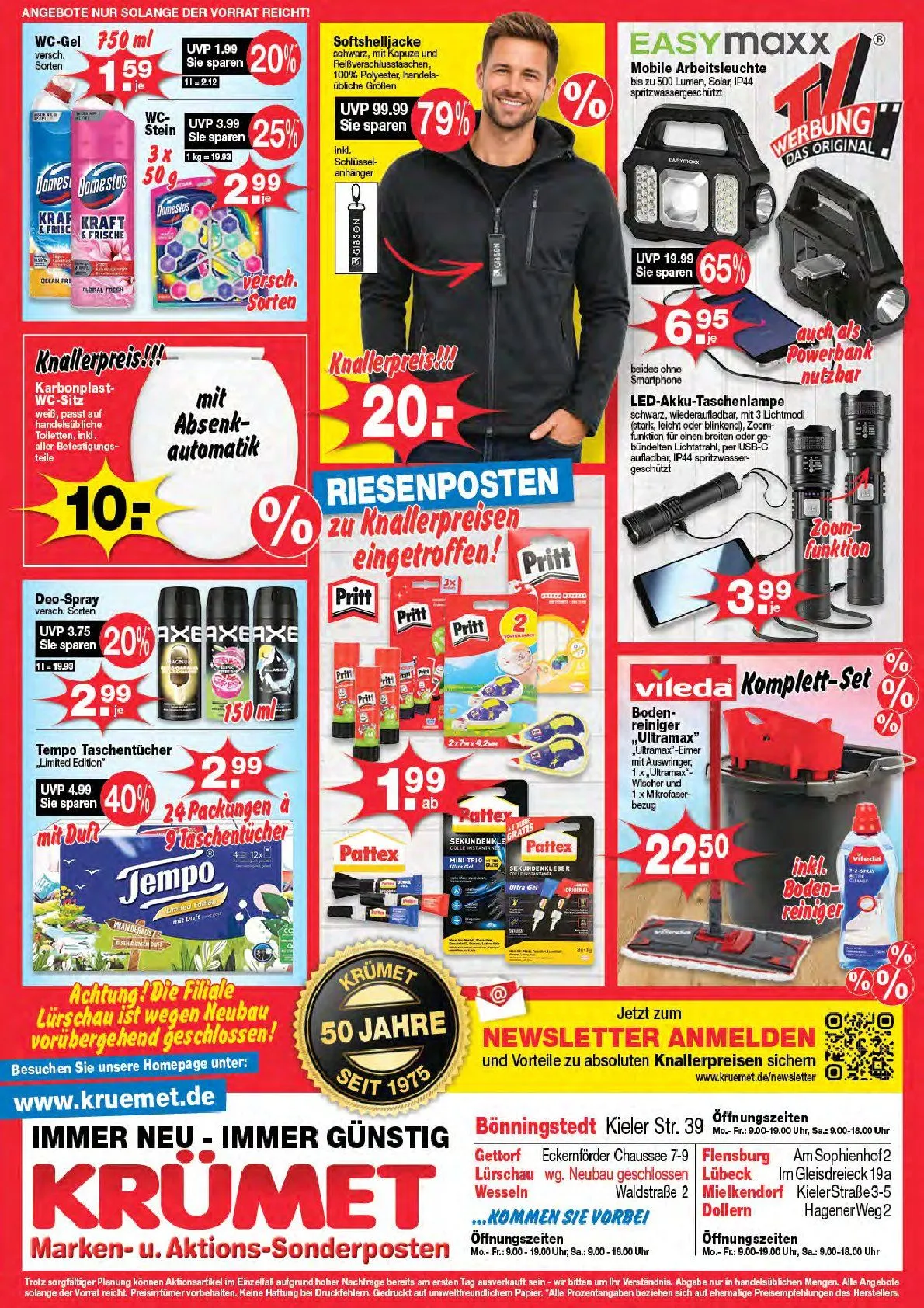 Krümet Sonderposten Angebote von 1. Juni bis 6. Juni 2026 - Prospekt seite 8