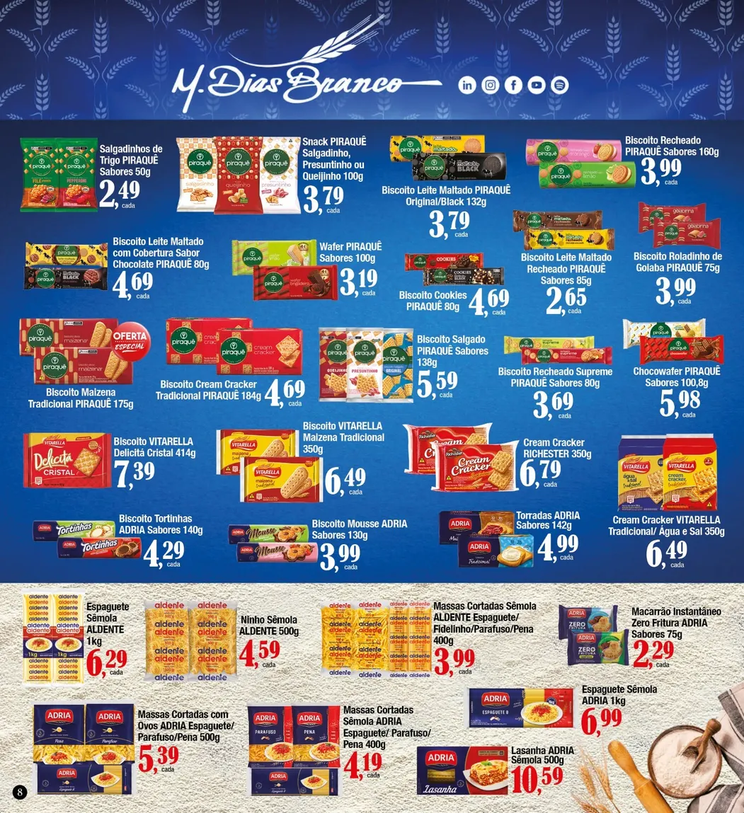 Encarte de Folhetos Unidos Supermercados 17 de julho até 31 de julho 2026 - Pagina 8