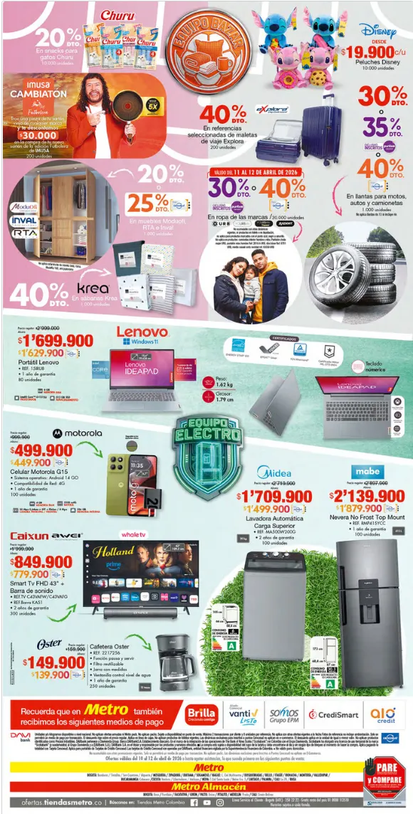 Catalogo de Metro Ofertas 6 de abril al 12 de abril 2026 - Pag 8
