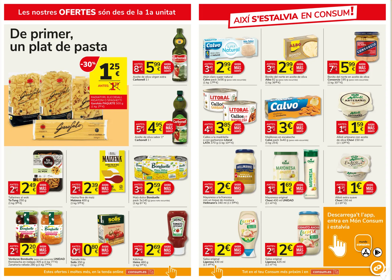 Catálogo de Consum Ofertas 26 de marzo al 22 de abril 2026 - Página 8