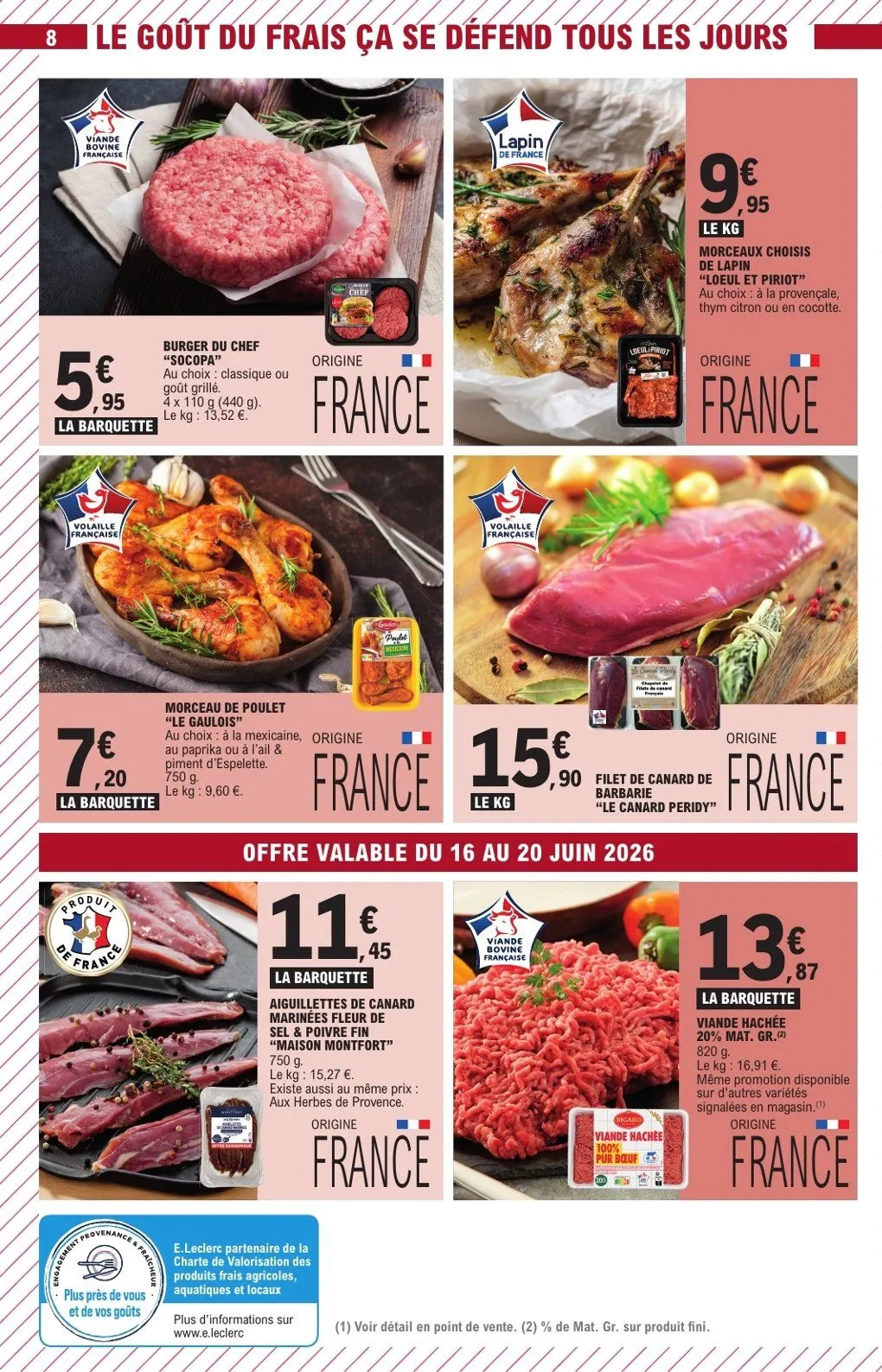 Catalogues E.Leclerc du 16 juin au 20 juin 2026 - Catalogue page 8