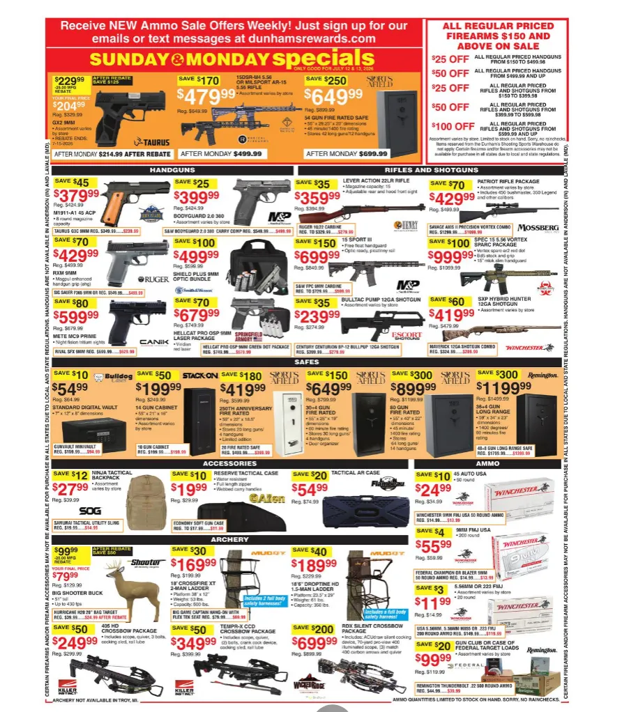 Weekly ad  Dunham's Sports Sales from July 11 to July 16 2026 - Page 8