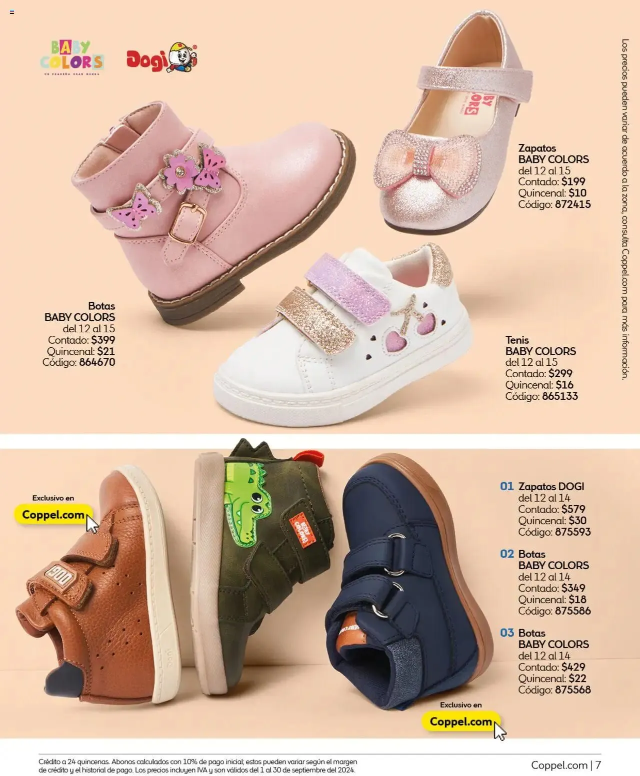 Catálogo de Catálogo Coppel 1 de septiembre al 30 de septiembre 2024 - Pagina 7