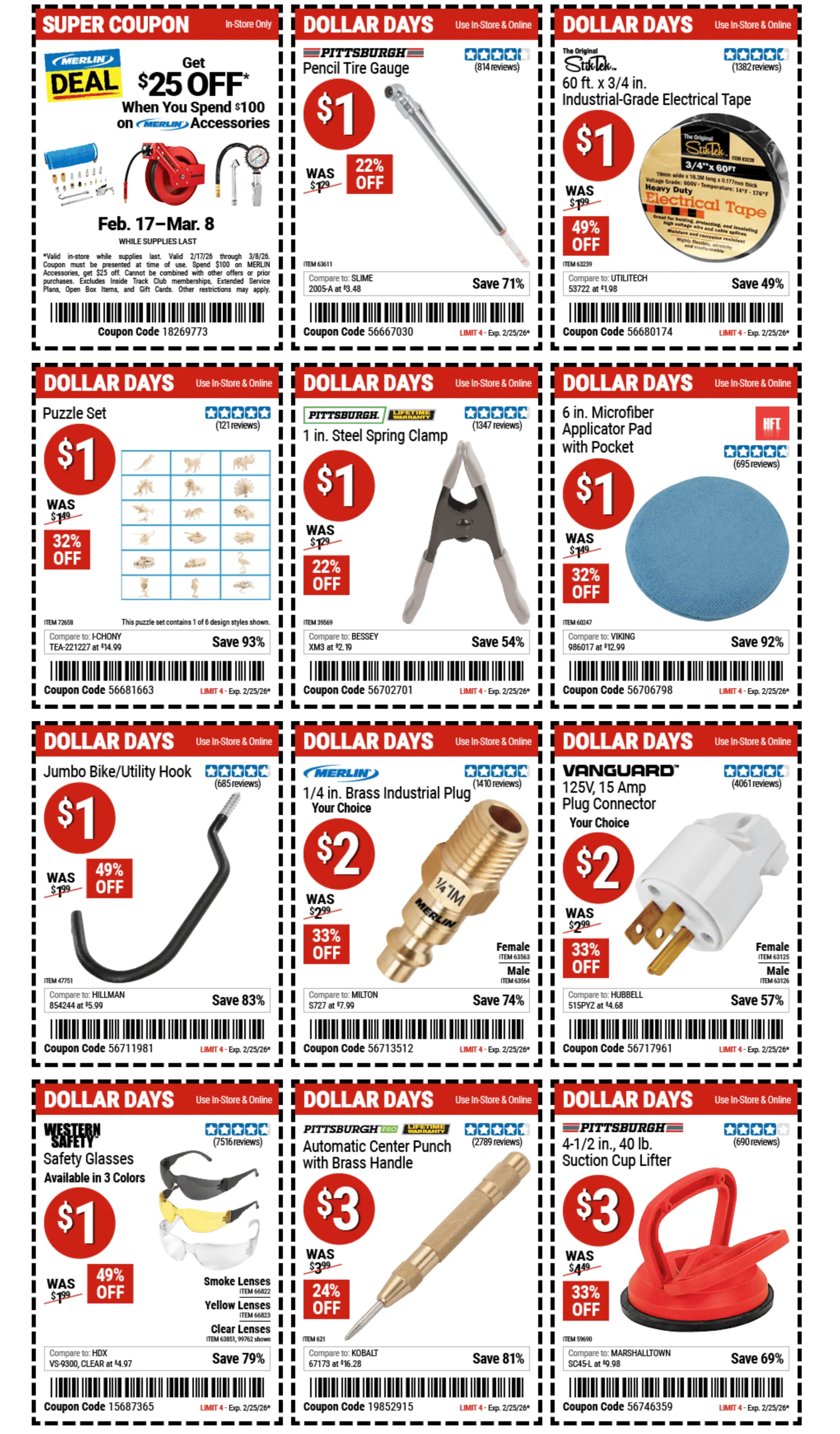 Weekly ad Coupons and Instant Savings from February 19 to March 8 2026 - Page 7