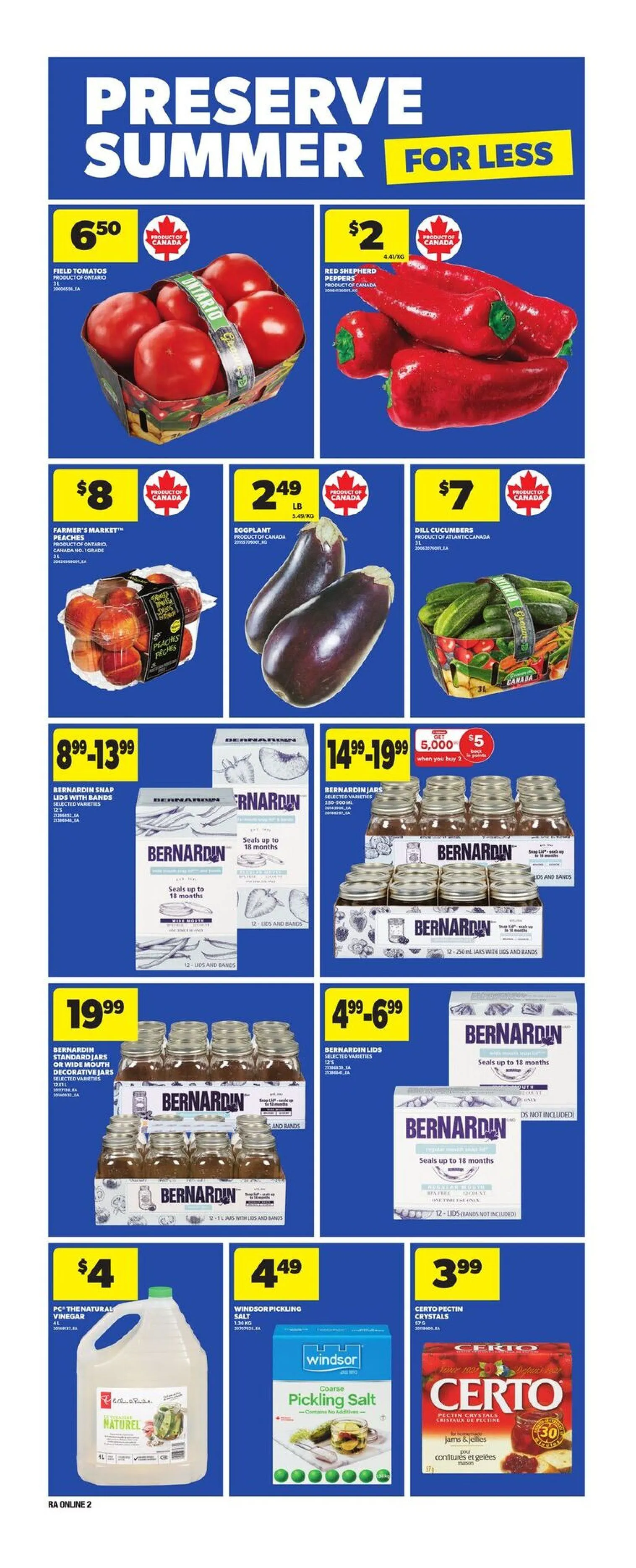 Atlantic Superstore Sales from August 21 to August 27 2025 - flyer page 8