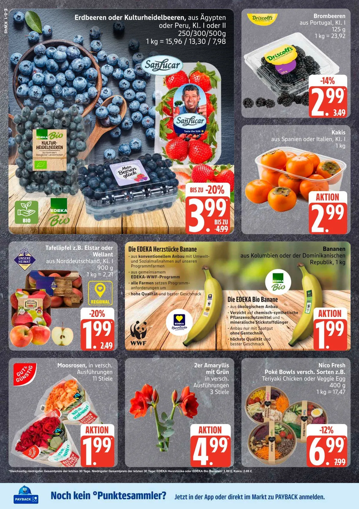 Edeka Angebote von 1. Dezember bis 6. Dezember 2025 - Prospekt seite 8