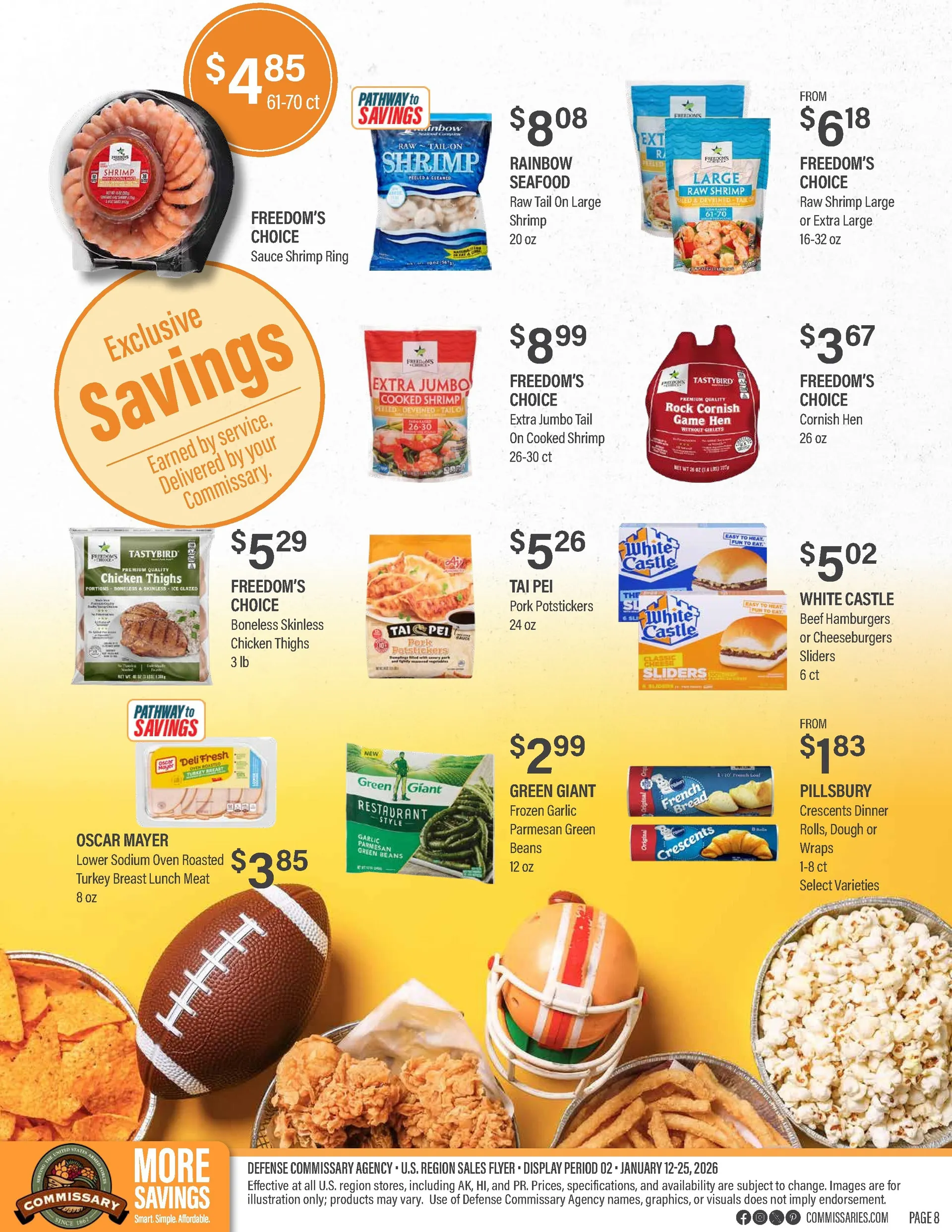 Weekly ad Commissary  Sales from January 12 to January 25 2026 - Page 8