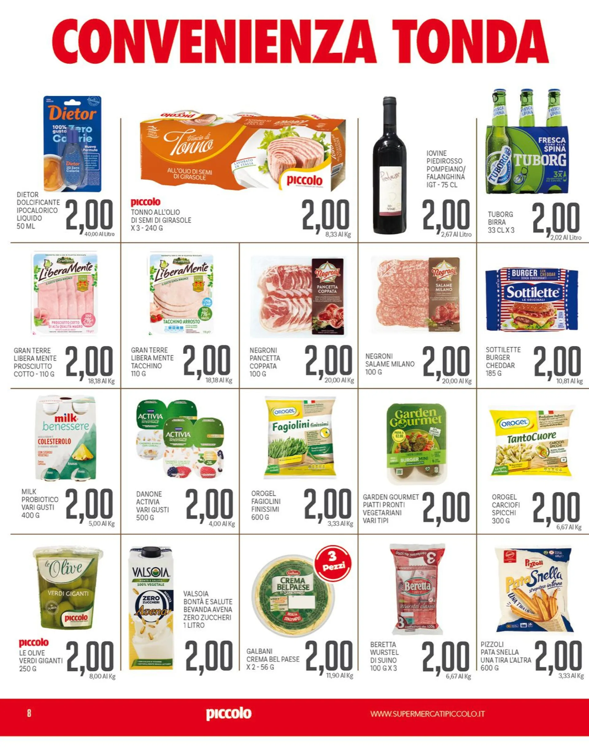 Volantini Piccolo da 9 gennaio a 18 gennaio di 2026 - Pagina del volantino 8