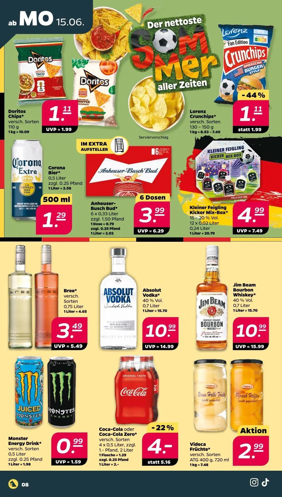 Netto Prospekte von 15. Juni bis 20. Juni 2026 - Prospekt seite 8