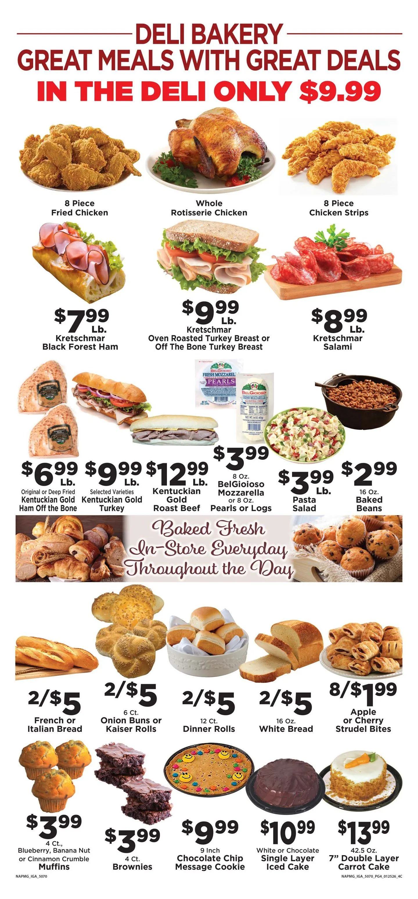 Weekly promotion IGA Sales spanning from January 26 to February 1 2026 - Page 3 for Catalogue 365