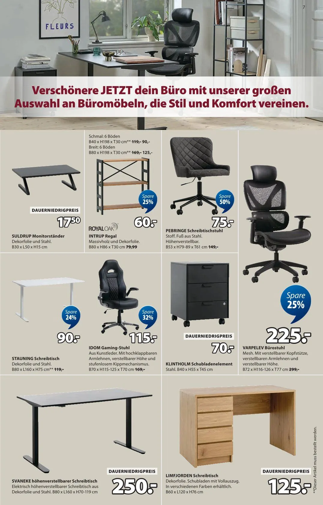 JYSK Angebote von 19. Oktober bis 29. November 2025 - Prospekt seite 7