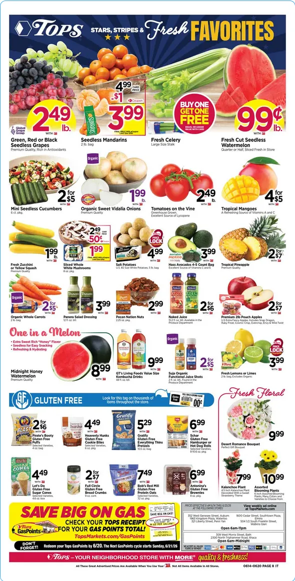 Weekly ad Tops Friendly Markets Sales from June 14 to June 20 2026 - Page 8