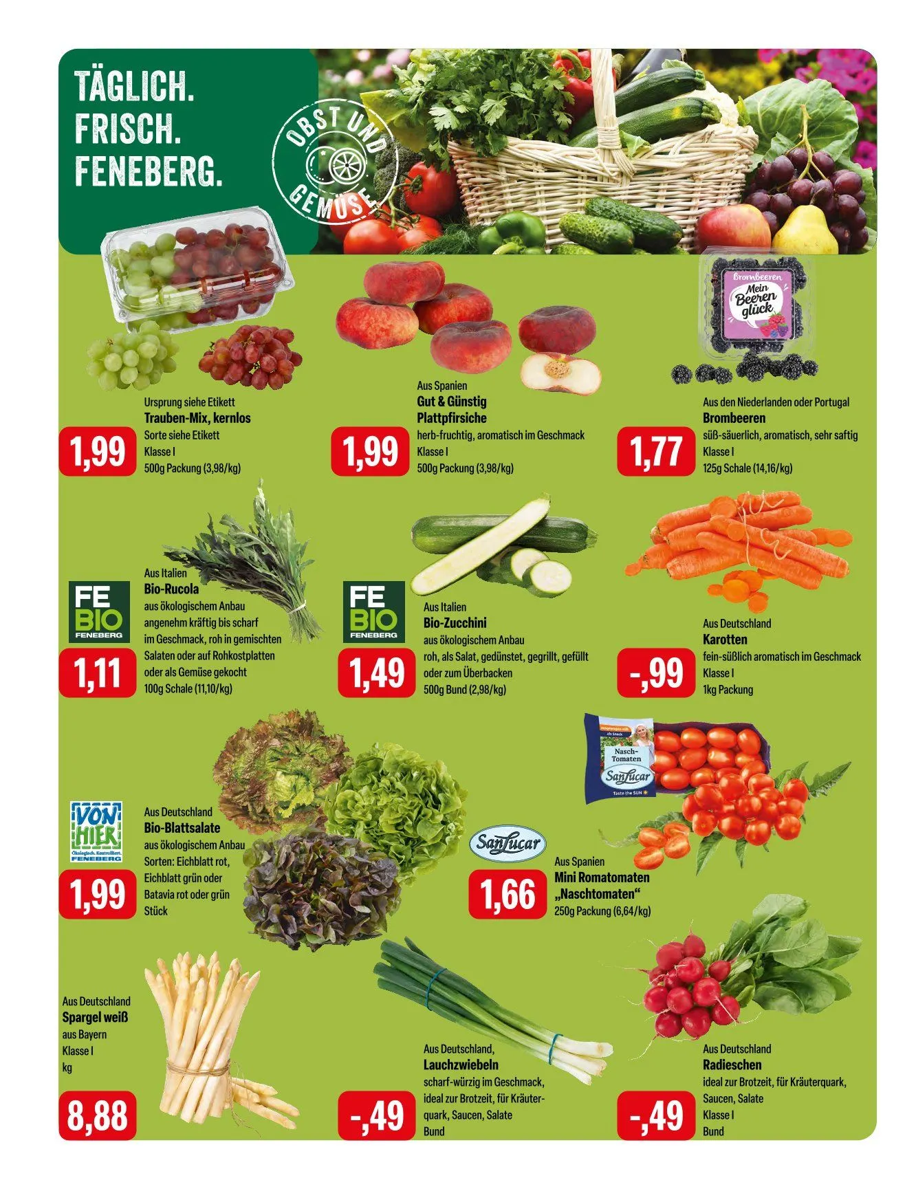 Feneberg Prospekte von 2. Juni bis 7. Juni 2025 - Prospekt seite 8