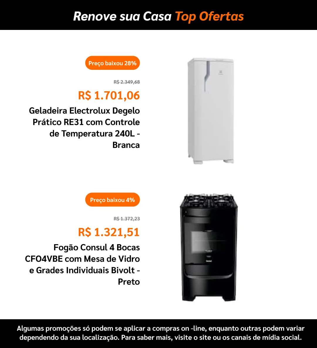 Encarte de Ponto Frio 13 de julho até 1 de agosto 2026 - Pagina 8