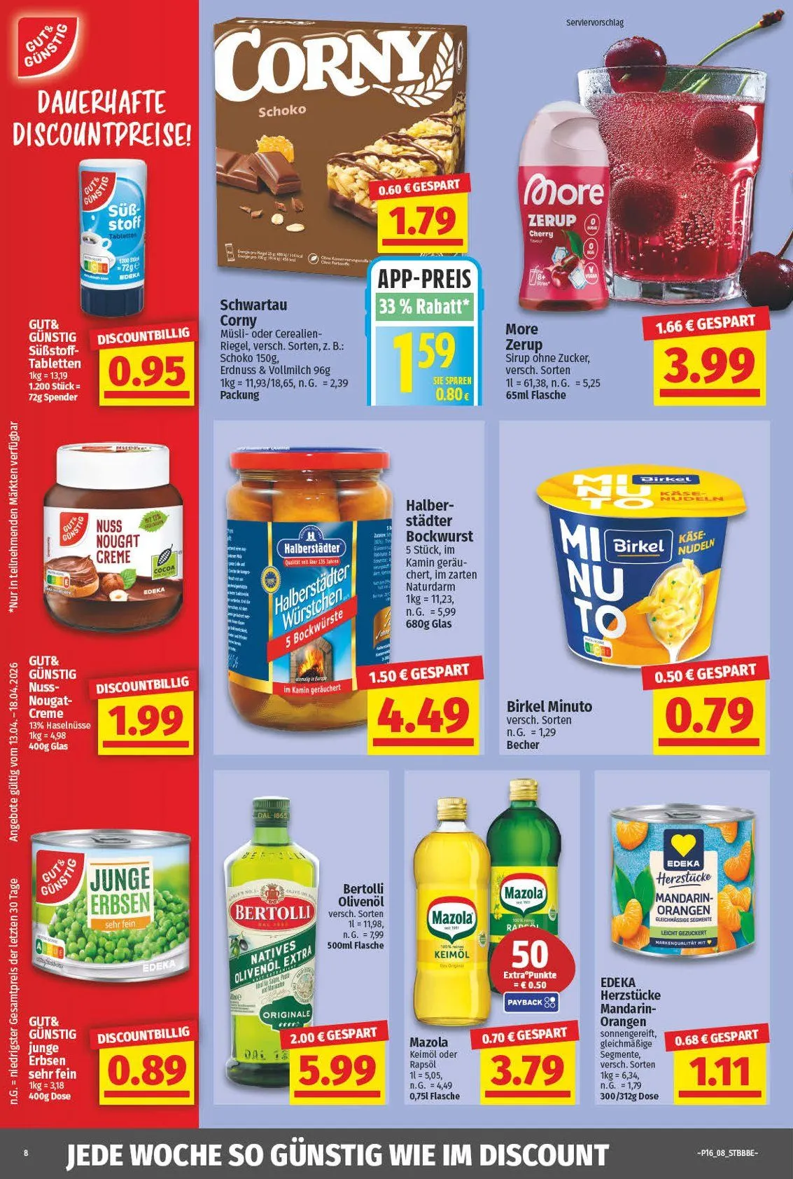  Nah & Gut Angebote von 13. April bis 18. April 2026 - Prospekt seite 8