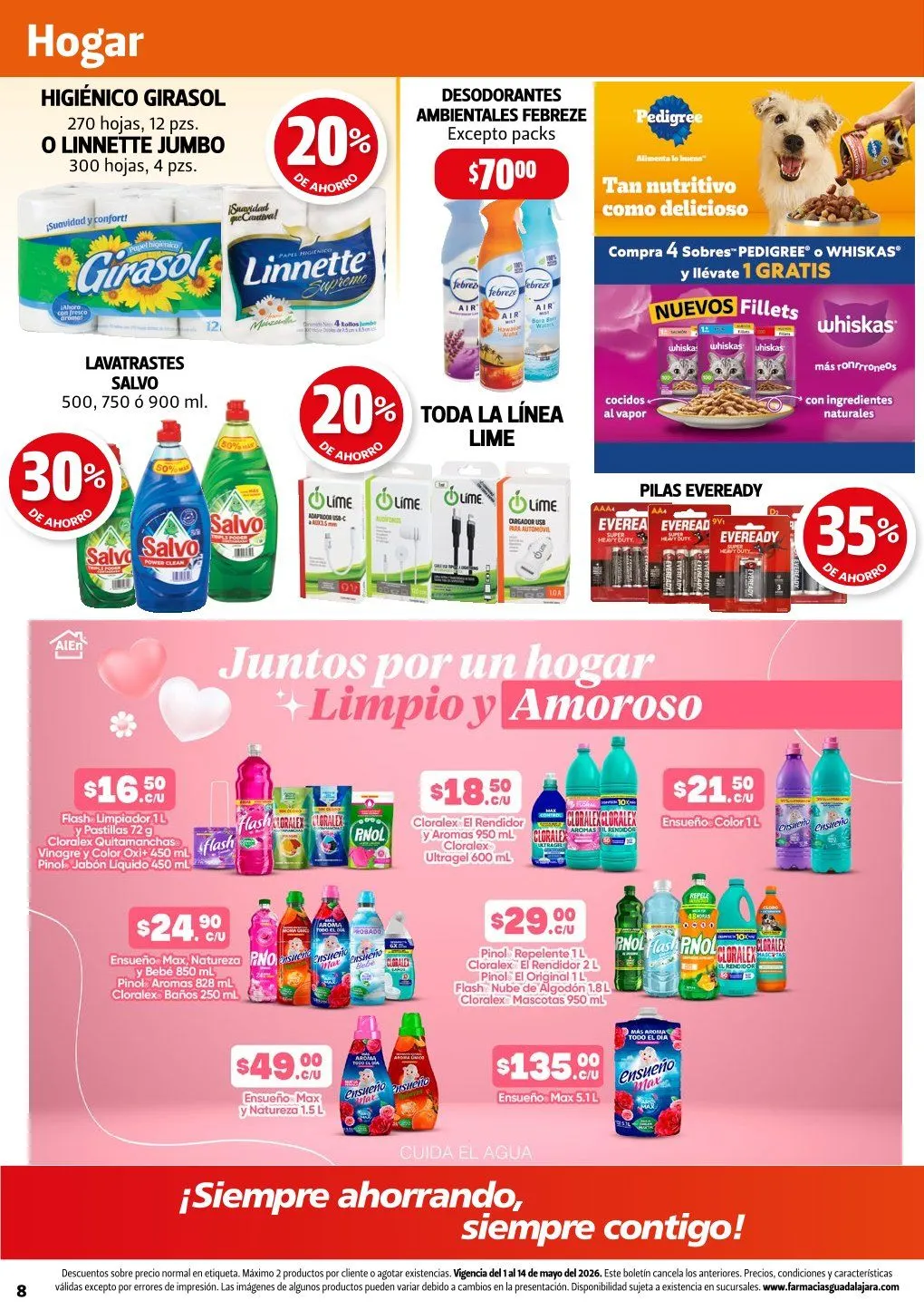 Catálogo de Farmacia Guadalajara Ofertas 1 de mayo al 14 de mayo 2026 - Pagina 8