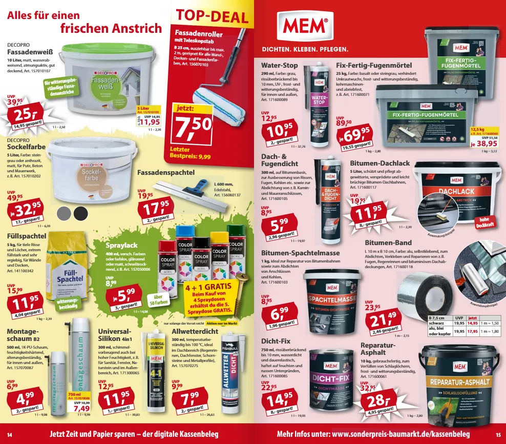 Sonderpreis-Baumarkt Angebote von 2. Mai bis 8. Mai 2026 - Prospekt seite 8