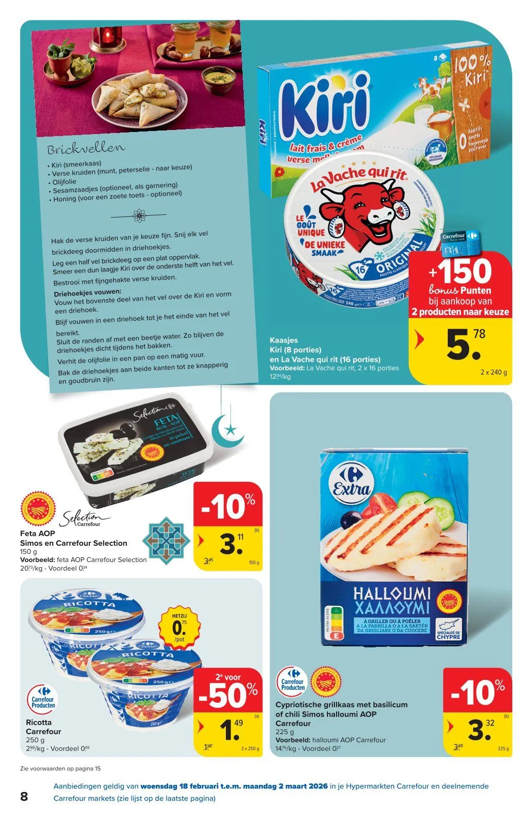 Laatste aanbiedingen in Carrefour folders van 18 februari tot 2 maart 2026 - folder pagina 8