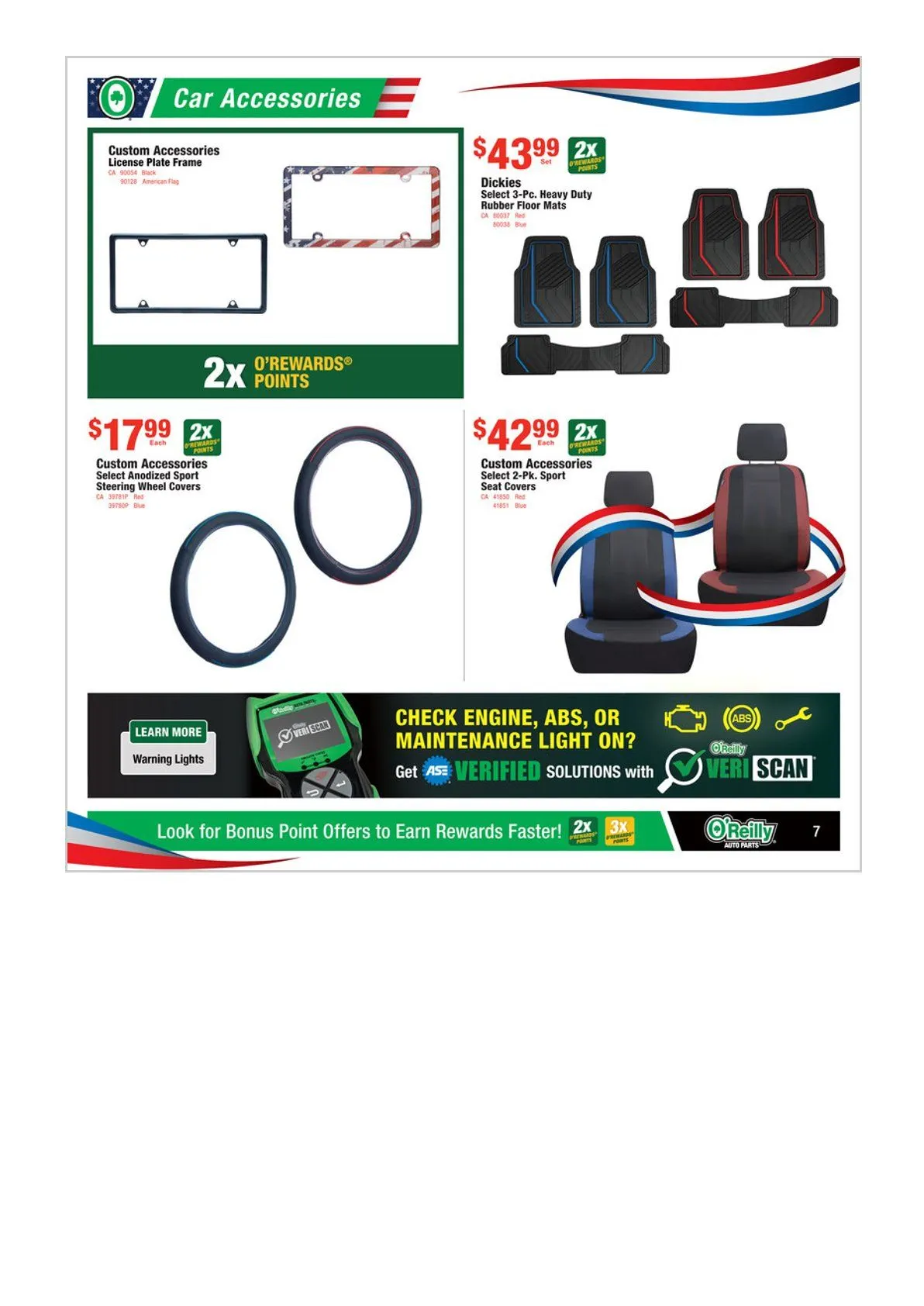 Weekly ad O'Reilly Auto Parts Sales from June 24 to July 20 2026 - Page 7