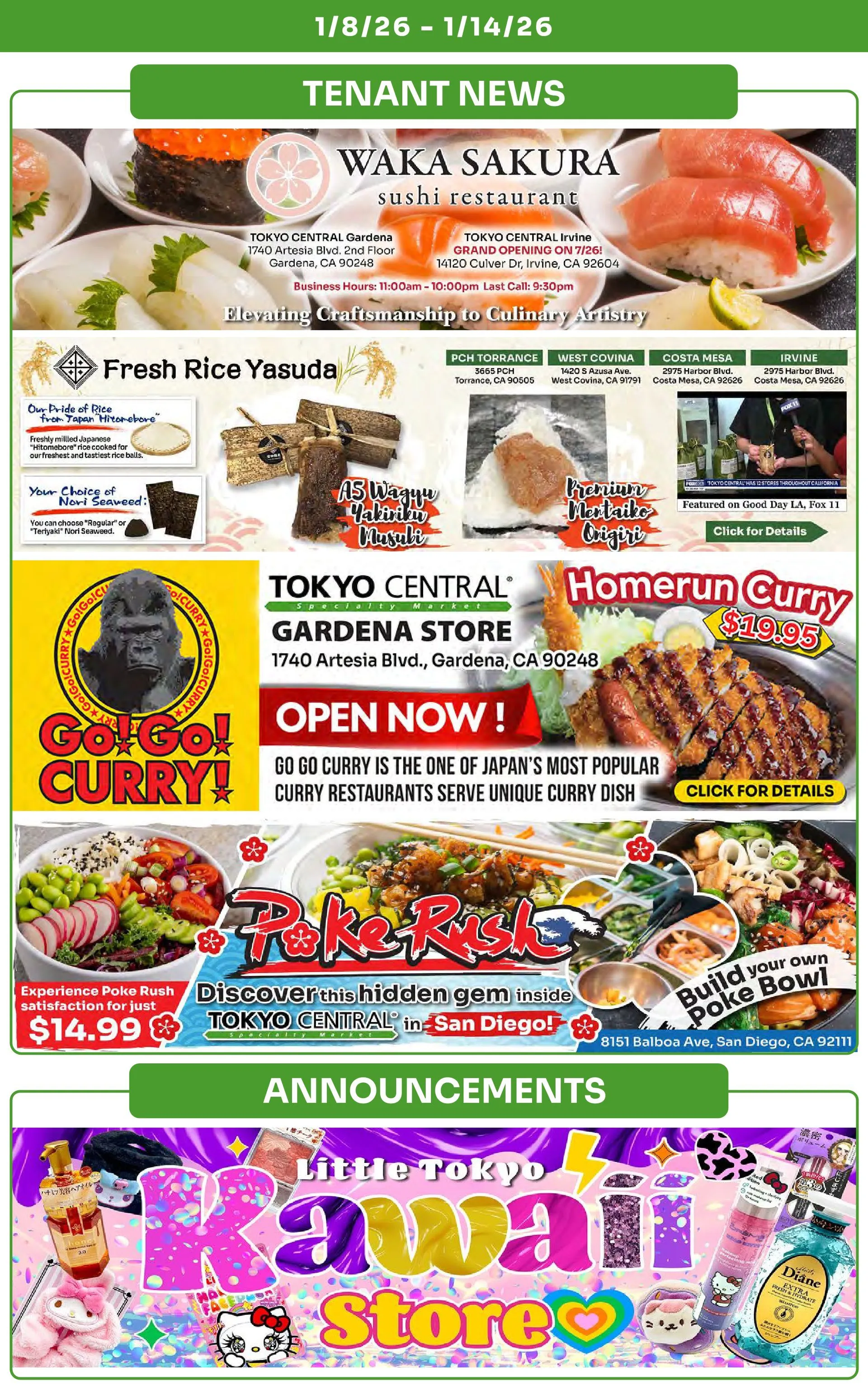 Weekly ad Tokyo Central Specialty Market from January 8 to January 14 2026 - Page 8