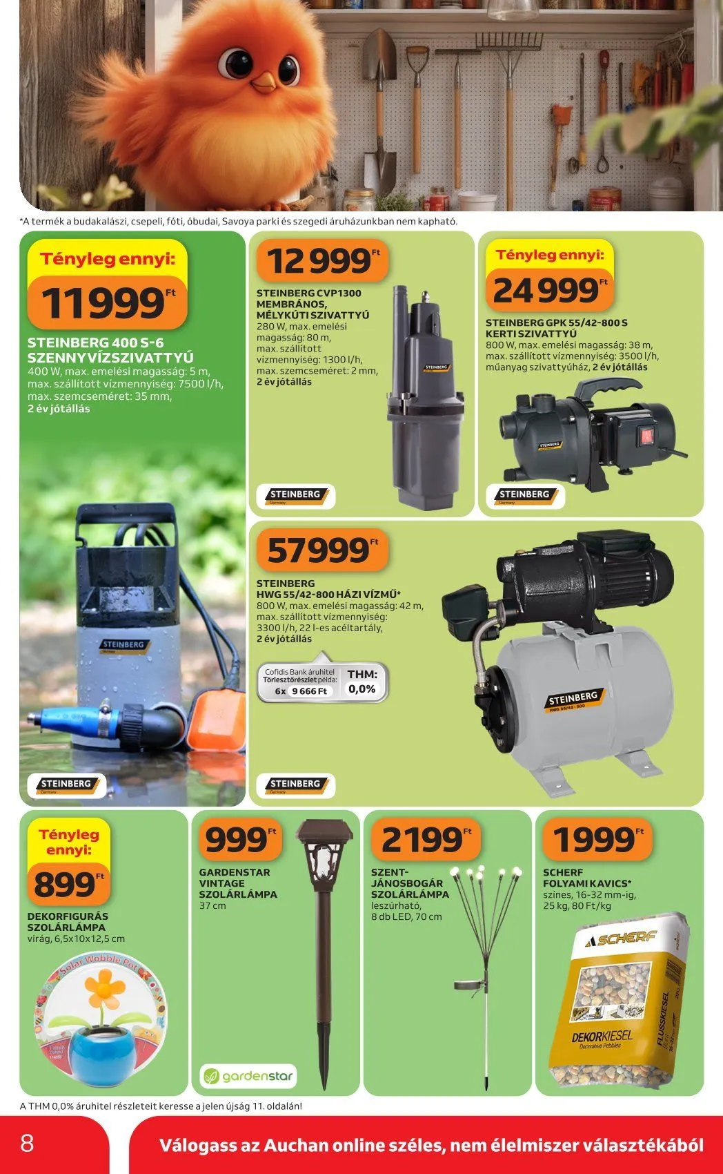 Katalógus  Auchan április 16.-tól május 14.-ig 2026. - Oldal 8