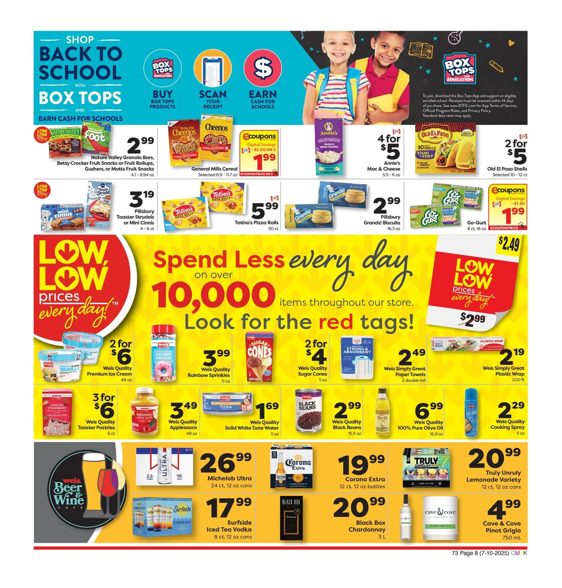 Weekly ad Weis Sales from July 10 to August 20 2025 - Page 8