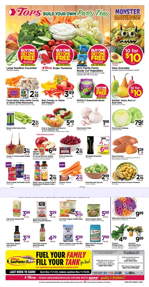 Weekly ad Tops Friendly Markets  Sales from October 26 to November 1 2025 - Page 8