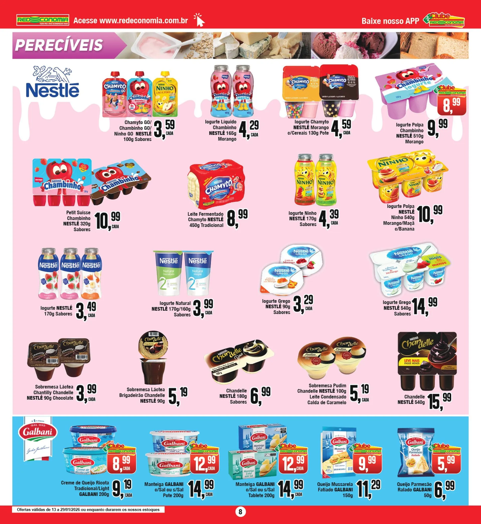 Encarte de Folhetos Redeconomia 12 de janeiro até 13 de janeiro 2026 - Pagina 8