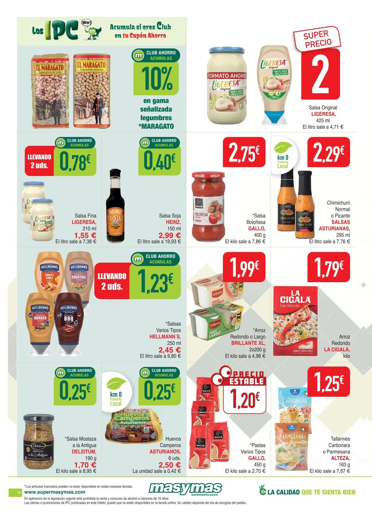 Catálogo de Supermercados masymas Ofertas 28 de mayo al 24 de junio 2026 - Página 8