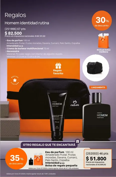 Ofertas de  Natura Ofertas 4 de mayo al 31 de mayo 2026 - Página 8 del catálogo