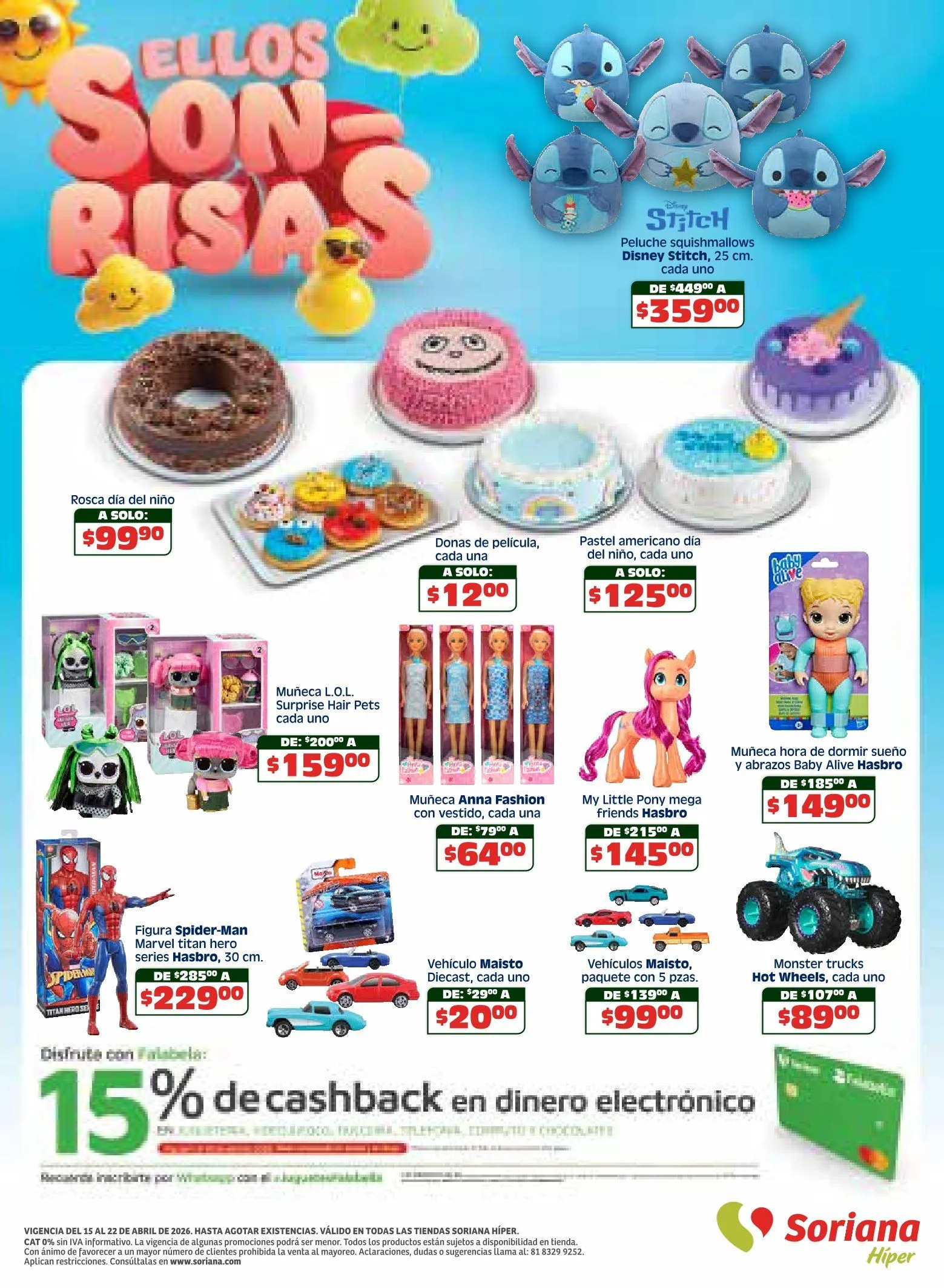 Catálogo de Soriana Ofertas 15 de abril al 22 de abril 2026 - Pagina 8