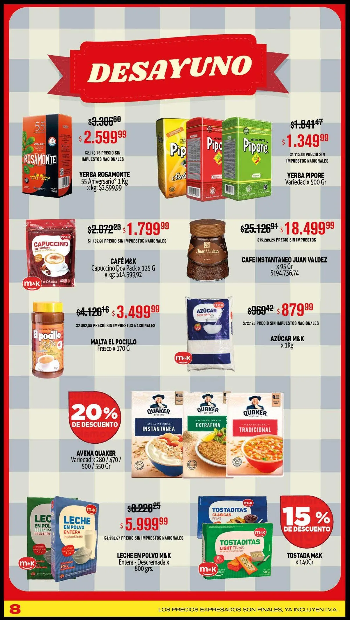 Ofertas de Ofertas Makro  2 de octubre al 9 de octubre 2025 - Página 8 del catálogo