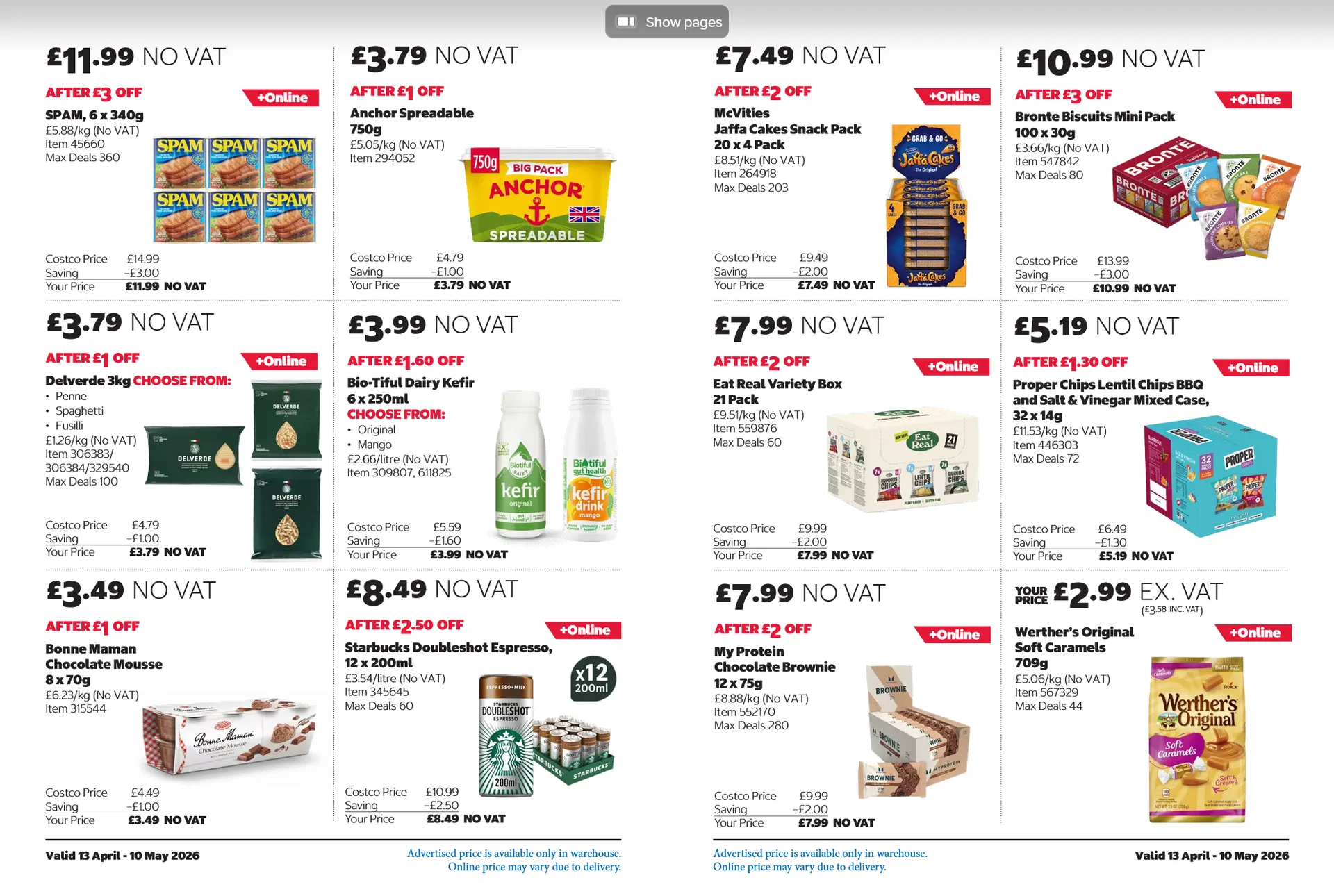 Costco Offers from 13 April to 10 May 2026 - Catalogue Page 8