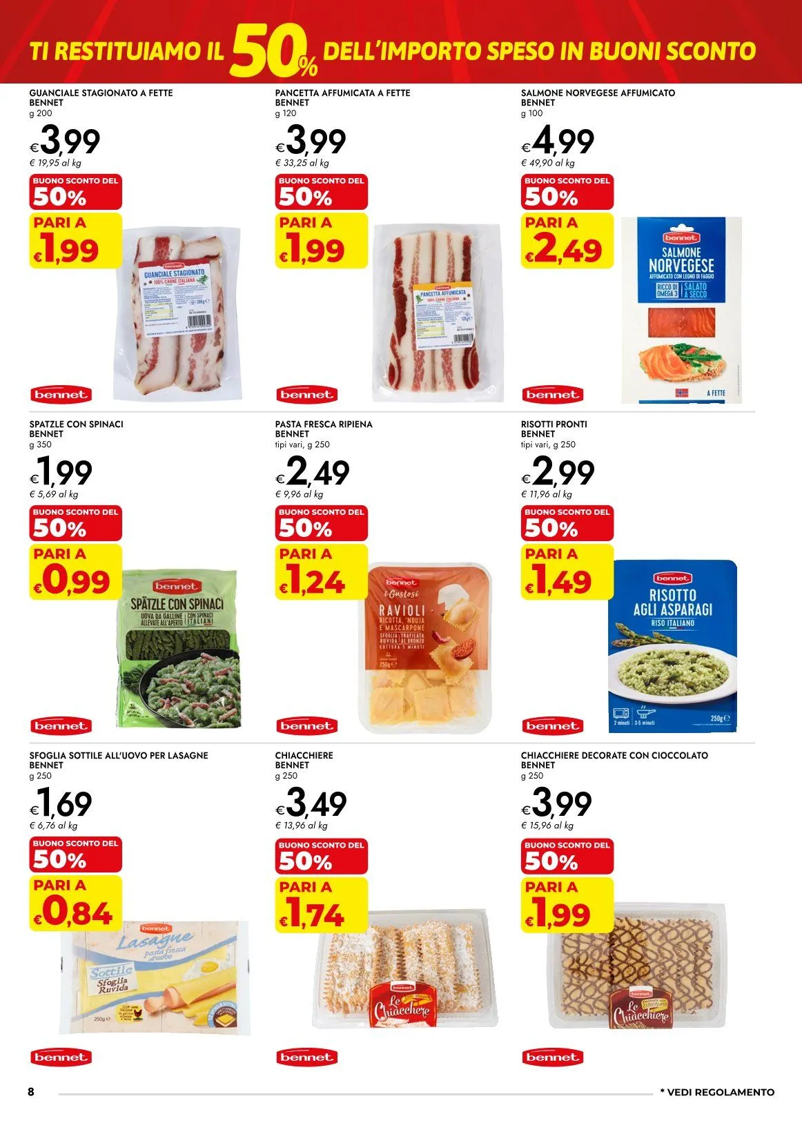 Volantini bennet da 22 gennaio a 4 febbraio di 2026 - Pagina del volantino 8