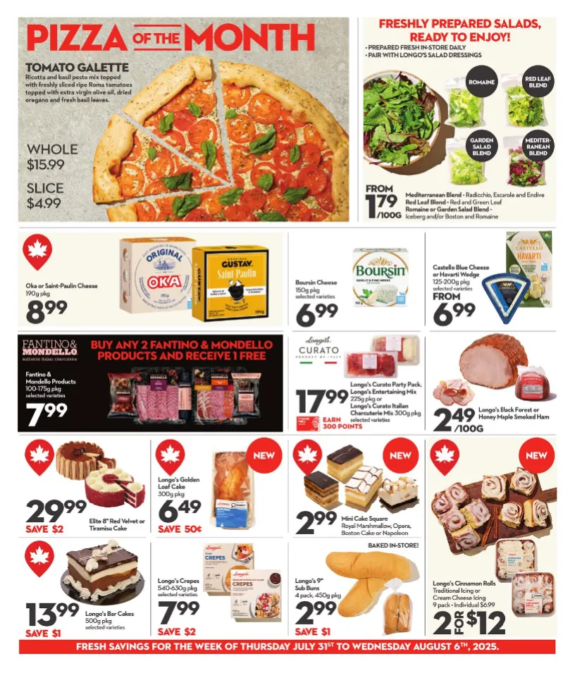 Longo's Sales from July 31 to August 6 2025 - flyer page 7