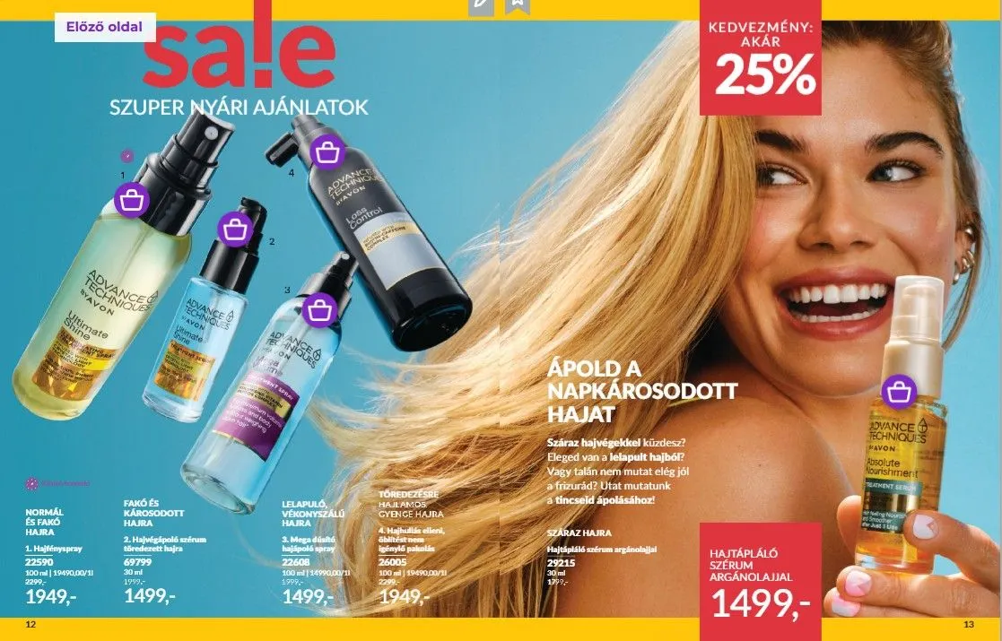 Katalógus Avon legfrissebb ajánlatai július 1.-tól július 31.-ig 2025. - Oldal 7