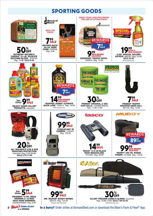 Weekly ad Blain's Farm & Fleet Sales from October 23 to November 2 2025 - Page 8