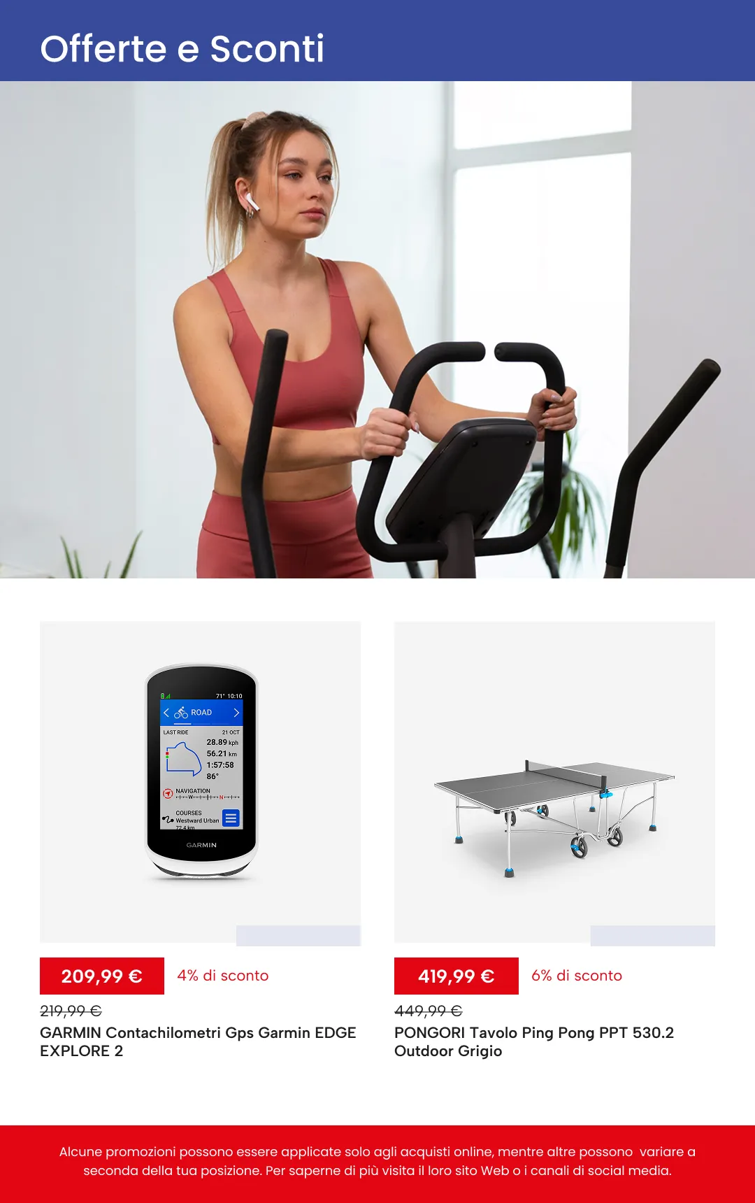 Decathlon Volantino da 31 marzo a 20 aprile di 2026 - Pagina del volantino 8