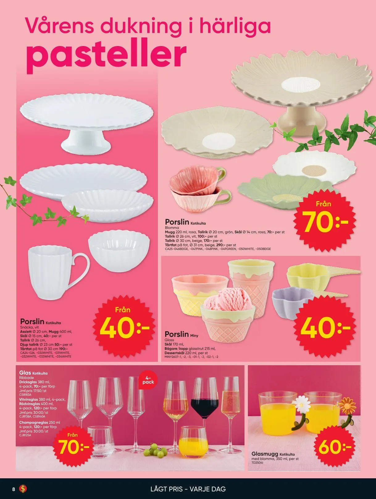 Senaste DollarStore erbjudanden från 20 april till 26 april 2026 - Reklamblad sidor 8