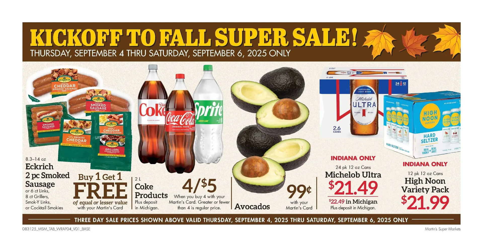 Weekly ad Martin’s Sales from August 28 to September 7 2025 - Page 8