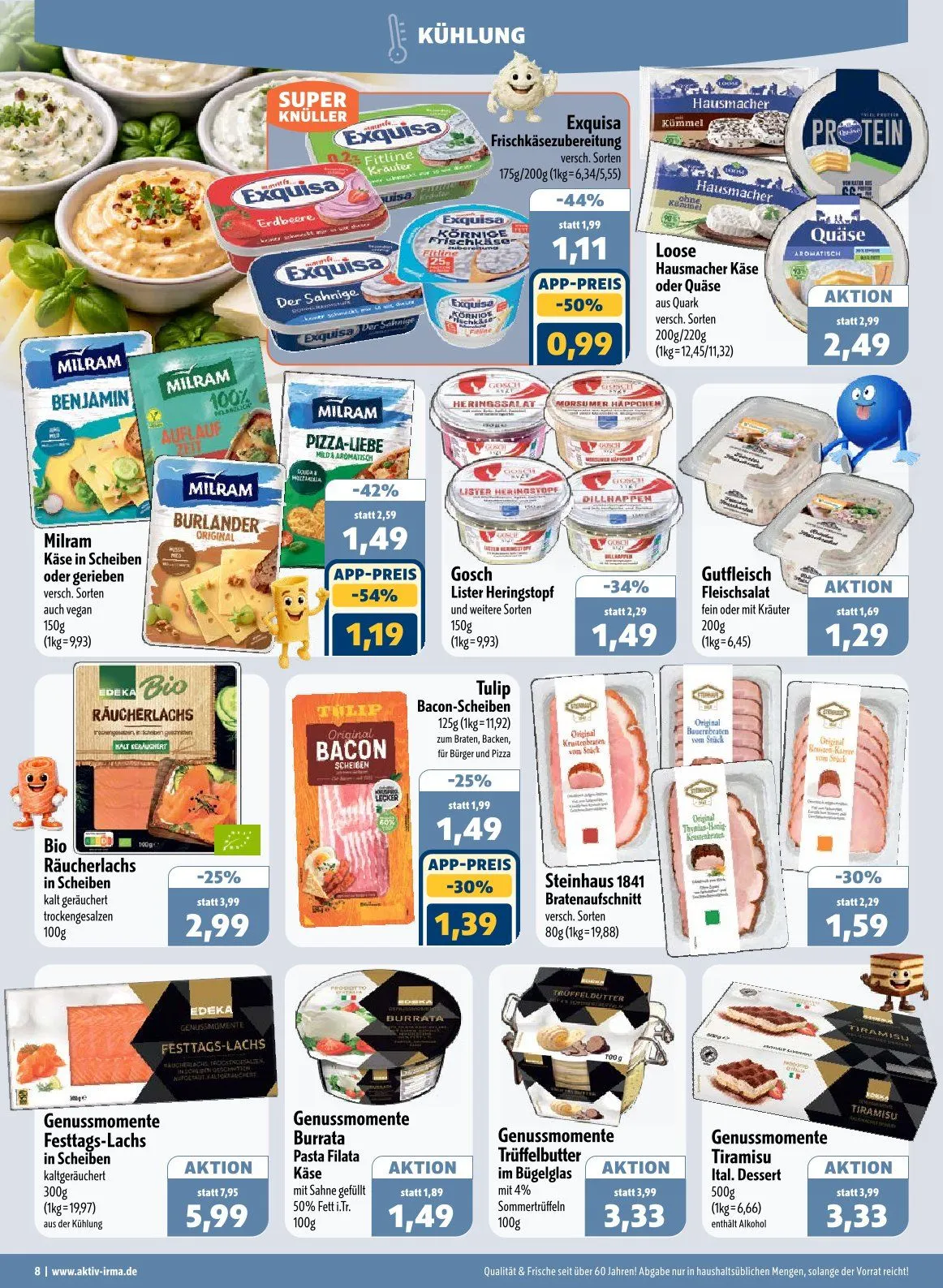  Aktiv Irma Angebote von 30. März bis 4. April 2026 - Prospekt seite 8